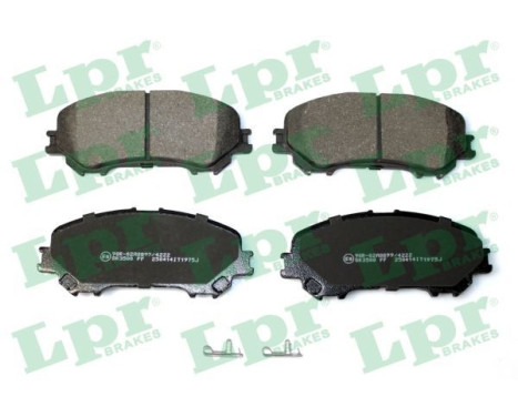 Brake Pad Set, disc brake 05P1975 Lpr