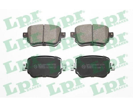 Brake Pad Set, disc brake 05P1986 Lpr