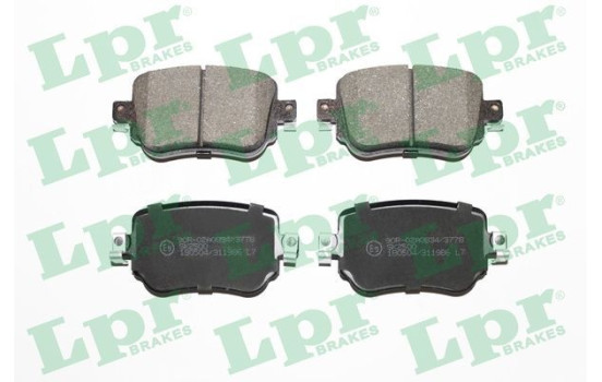 Brake Pad Set, disc brake 05P1986 Lpr