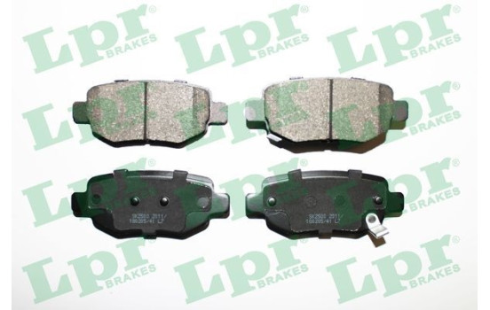 Brake pad set, disc brake 05P2011 Lpr