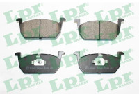 Brake pad set, disc brake 05P2055 Lpr