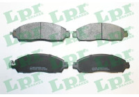 Brake Pad Set, disc brake 05P2056 Lpr