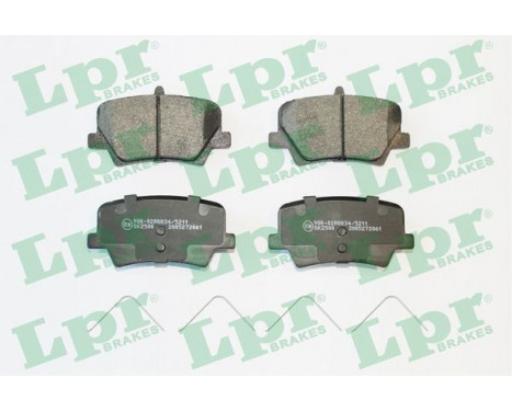Brake Pad Set, disc brake 05P2061 Lpr