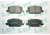 Brake Pad Set, disc brake 05P2115 Lpr