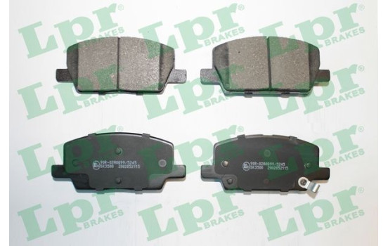 Brake Pad Set, disc brake 05P2115 Lpr