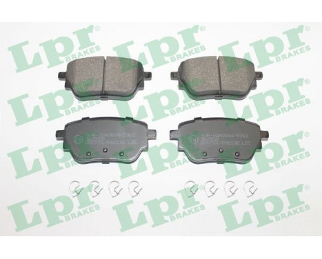 Brake Pad Set, disc brake 05P2132 Lpr