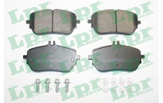 Brake Pad Set, disc brake 05P2136 Lpr