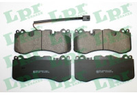 Brake pad set, disc brake 05P2178 Lpr