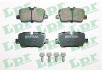 Brake Pad Set, disc brake 05P2179 Lpr