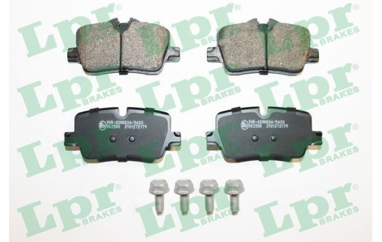 Brake Pad Set, disc brake 05P2179 Lpr