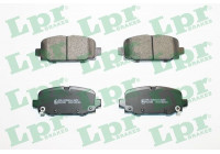 Brake Pad Set, disc brake 05P2183 Lpr