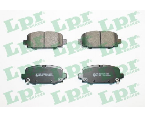 Brake Pad Set, disc brake 05P2183 Lpr