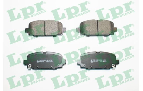 Brake Pad Set, disc brake 05P2183 Lpr