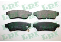 Brake pad set, disc brake 05P2229 Lpr