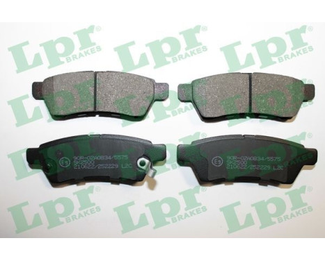 Brake pad set, disc brake 05P2229 Lpr