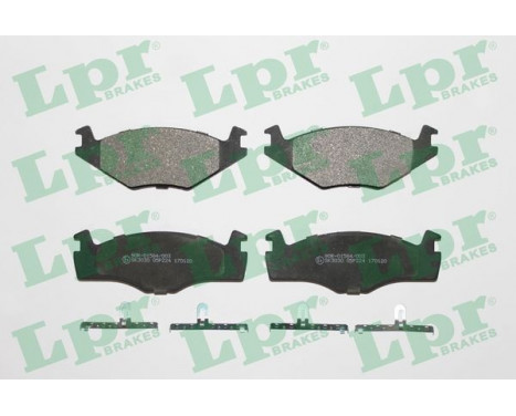 Brake Pad Set, disc brake 05P224 Lpr