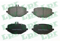 Brake pad set, disc brake 05P2243 Lpr