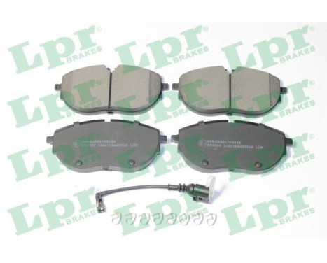 Brake pad set, disc brake 05P2253A Lpr