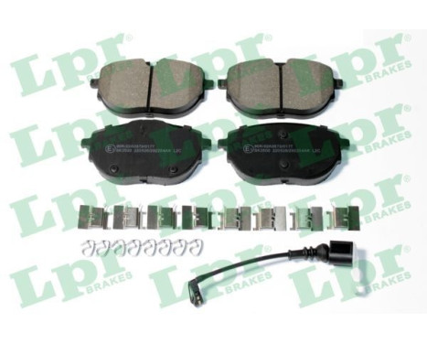 Brake pad set, disc brake 05P2254AK Lpr, Image 2