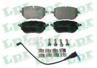 Brake pad set, disc brake 05P2260AK Lpr