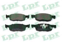 Brake pad set, disc brake 05P2262 Lpr
