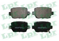 Brake pad set, disc brake 05P2267 Lpr