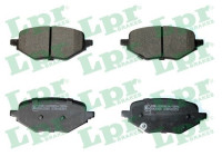 Brake pad set, disc brake 05P2351 Lpr