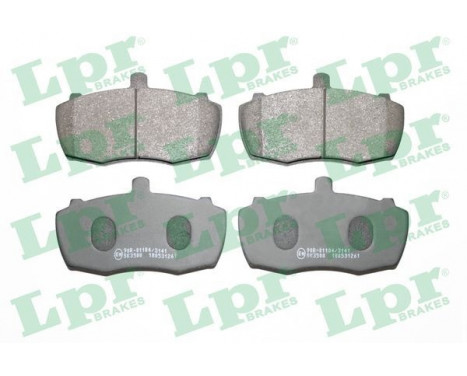 Brake Pad Set, disc brake 05P261 Lpr