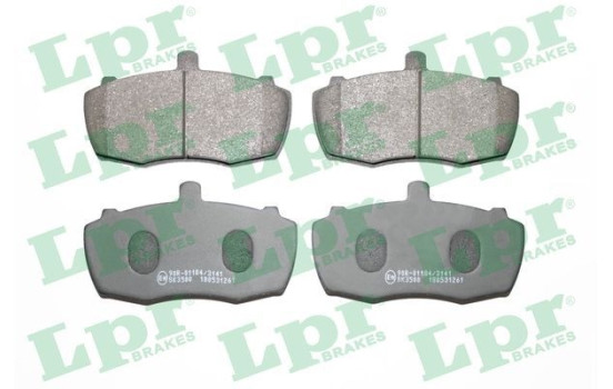 Brake Pad Set, disc brake 05P261 Lpr