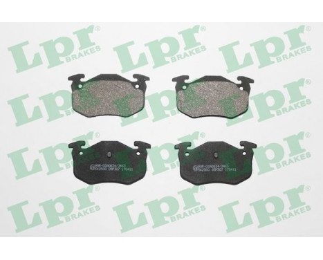 Brake Pad Set, disc brake 05P307 Lpr