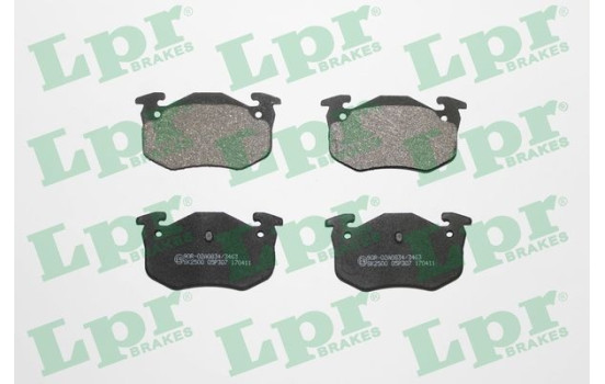 Brake Pad Set, disc brake 05P307 Lpr