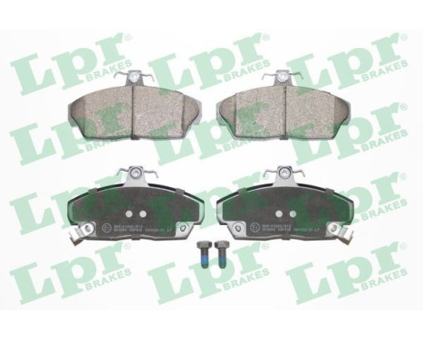 Brake pad set, disc brake 05P430 Lpr