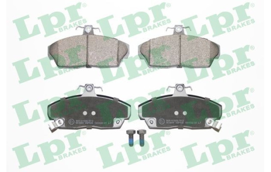 Brake pad set, disc brake 05P430 Lpr
