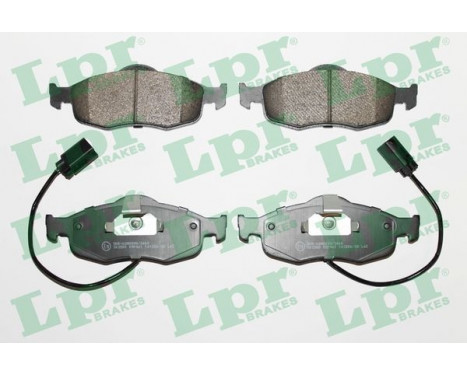 Brake Pad Set, disc brake 05P461 Lpr