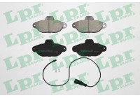 Brake Pad Set, disc brake 05P462 Lpr