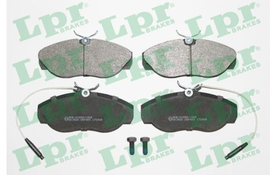 Brake Pad Set, disc brake 05P493 Lpr