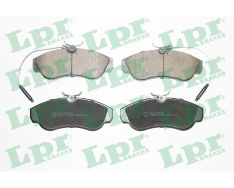 Brake Pad Set, disc brake 05P494 Lpr