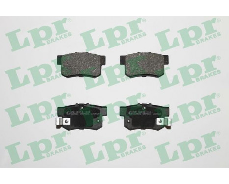 Brake Pad Set, disc brake 05P508 Lpr