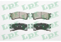 Brake Pad Set, disc brake 05P559 Lpr