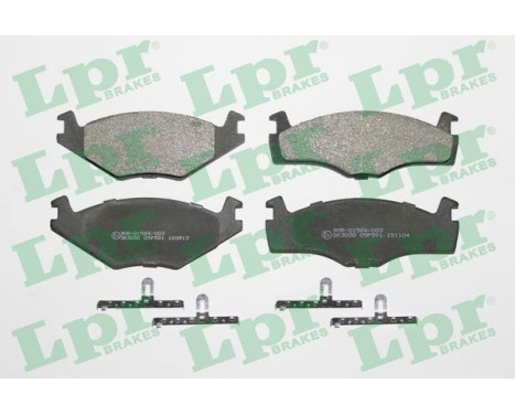 Brake Pad Set, disc brake 05P591 Lpr