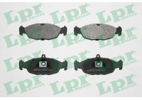 Brake Pad Set, disc brake 05P599 Lpr