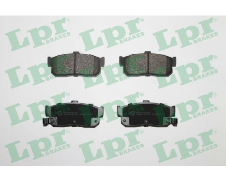 Brake Pad Set, disc brake 05P602 Lpr