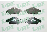 Brake pad set, disc brake 05P608 Lpr