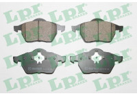 Brake Pad Set, disc brake 05P612 Lpr