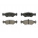 Brake Pad Set, disc brake 05P625 Lpr