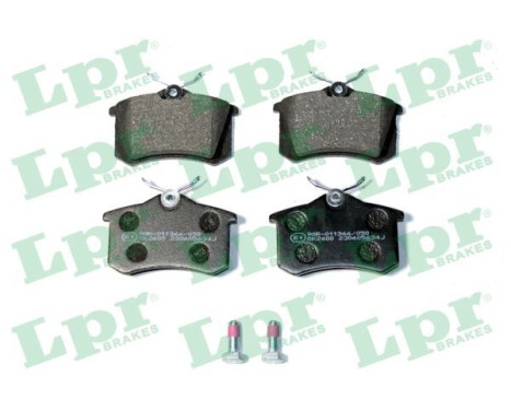 Brake pad set, disc brake 05P634 Lpr