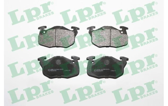 Brake Pad Set, disc brake 05P642 Lpr