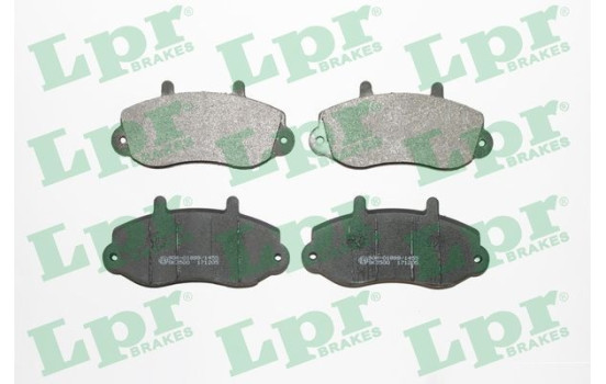 Brake Pad Set, disc brake 05P663 Lpr