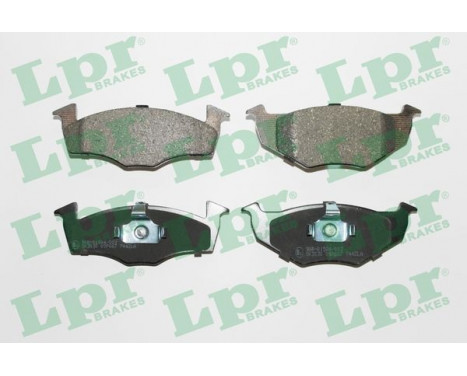 Brake Pad Set, disc brake 05P667 Lpr