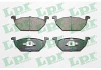 Brake Pad Set, disc brake 05P668 Lpr